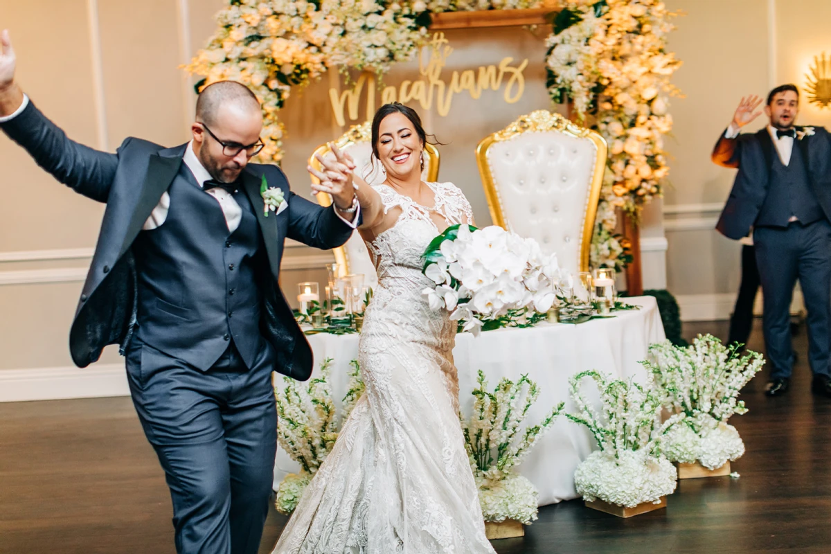 A Glam Wedding for Marissa and George 