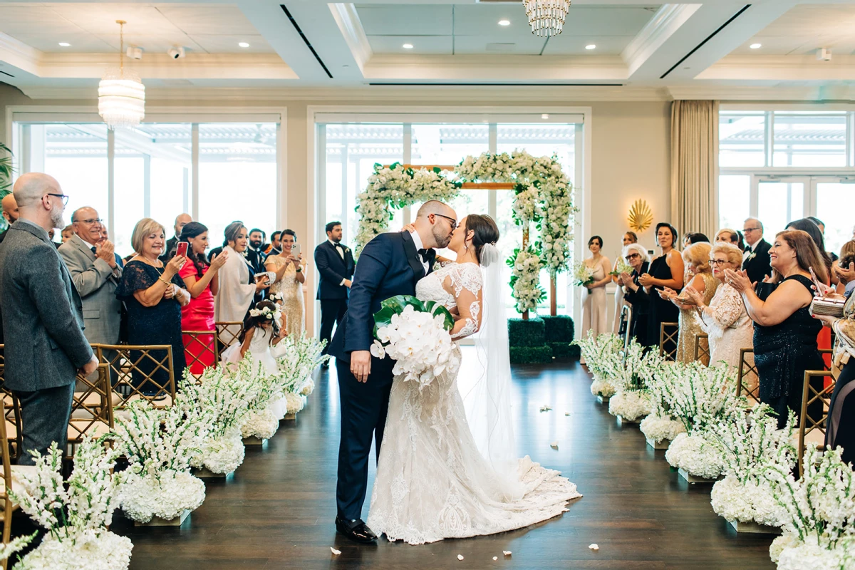 A Glam Wedding for Marissa and George 