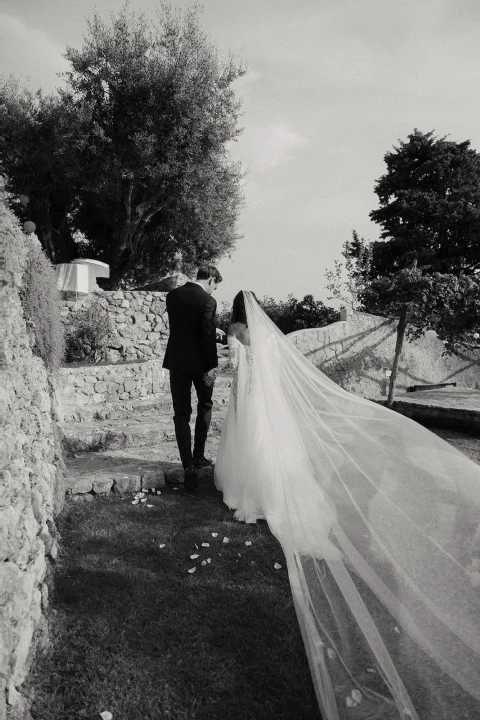 A Garden Wedding for Martina and Lars