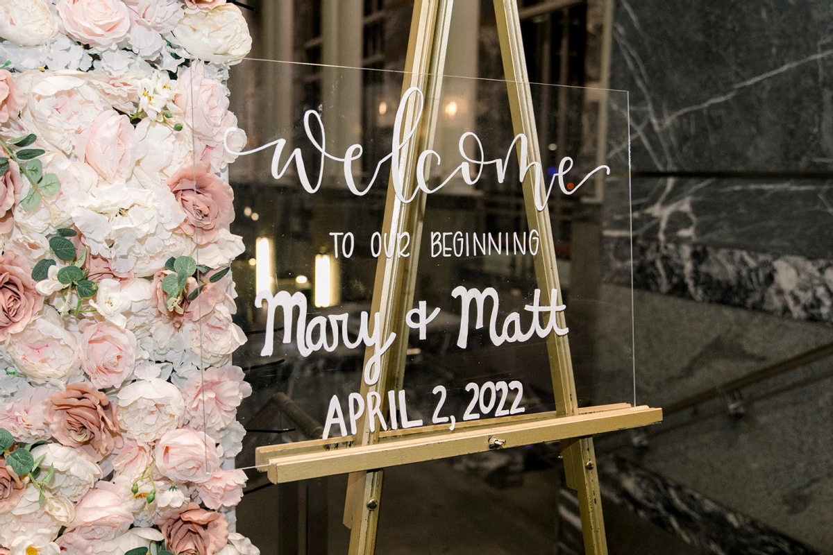 A Formal Wedding for Mary and Matt 