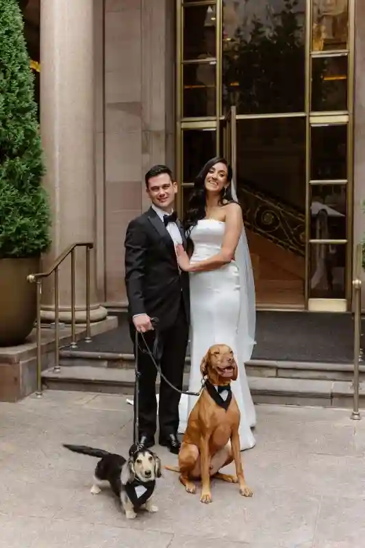 A Colorful Wedding for Maya and Drew