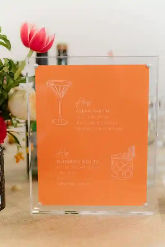 A Colorful Wedding for Maya and Drew