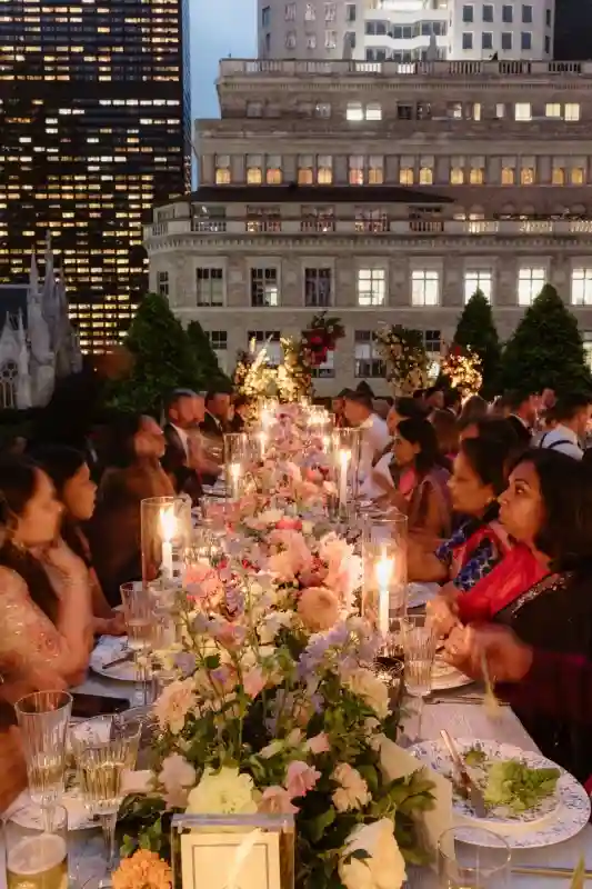 A Colorful Wedding for Maya and Drew