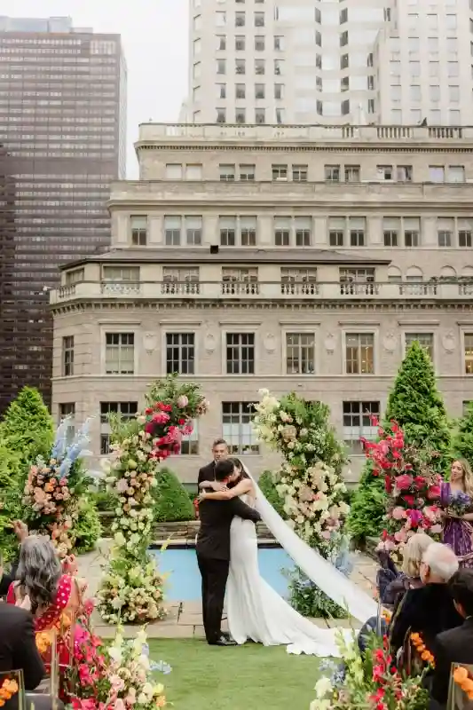 A Colorful Wedding for Maya and Drew
