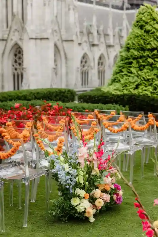 A Colorful Wedding for Maya and Drew