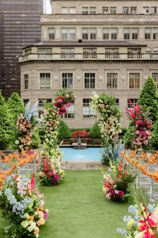 A Colorful Wedding for Maya and Drew