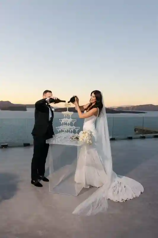 A Glam Wedding for Melissa and Kevin