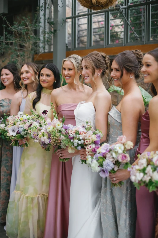 A Vineyard Wedding That Put a Spin on Secret Garden