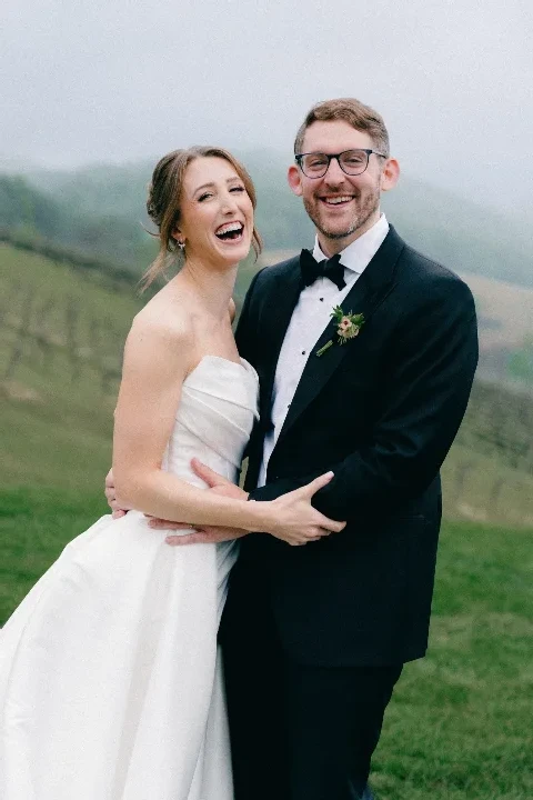 A Vineyard Wedding That Put a Spin on Secret Garden