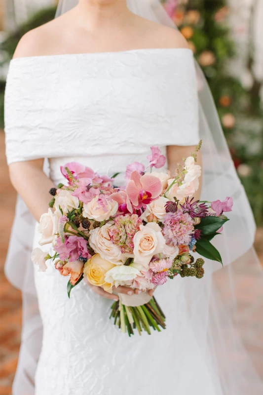 A Garden Wedding for Meredith and John