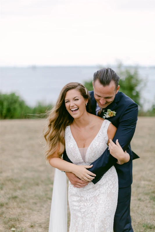 A Waterfront Wedding for Michaela and Gregory