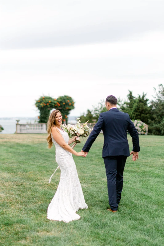 A Waterfront Wedding for Michaela and Gregory