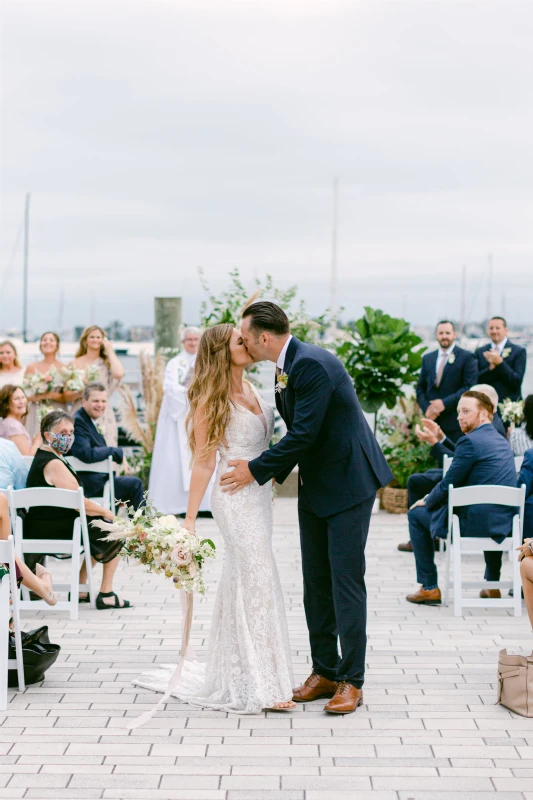 A Waterfront Wedding for Michaela and Gregory