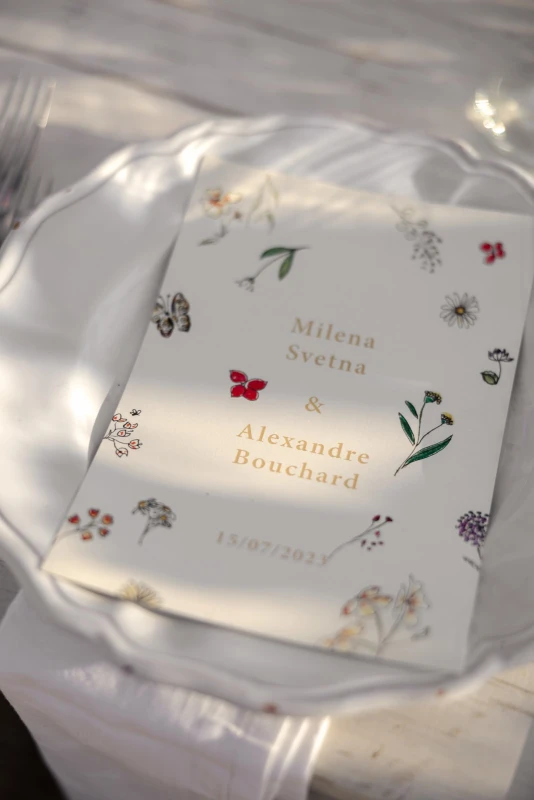 A Garden Wedding for Milena  and Alexandre 