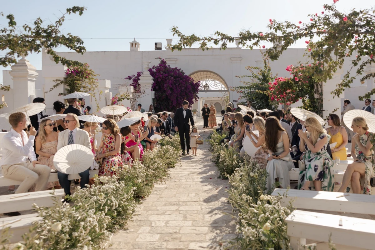A Garden Wedding for Milena  and Alexandre 