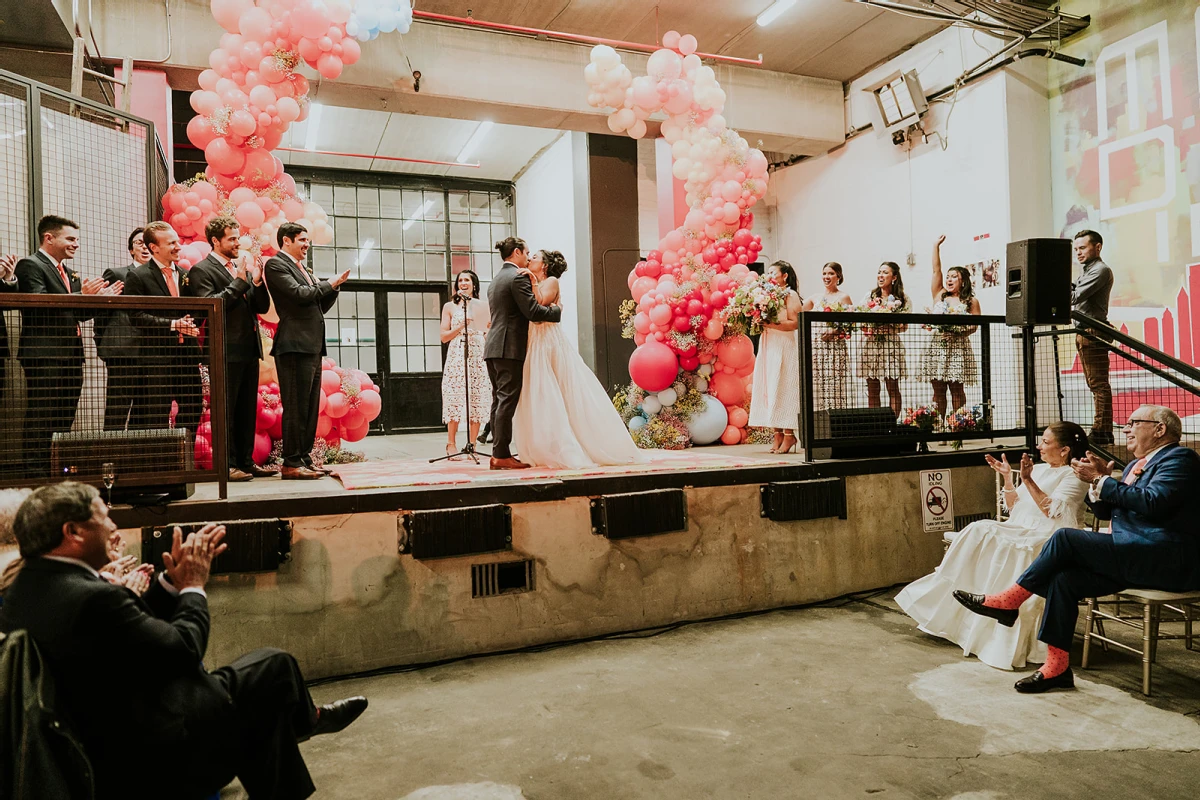 An Industrial Wedding for Miranda and PJ