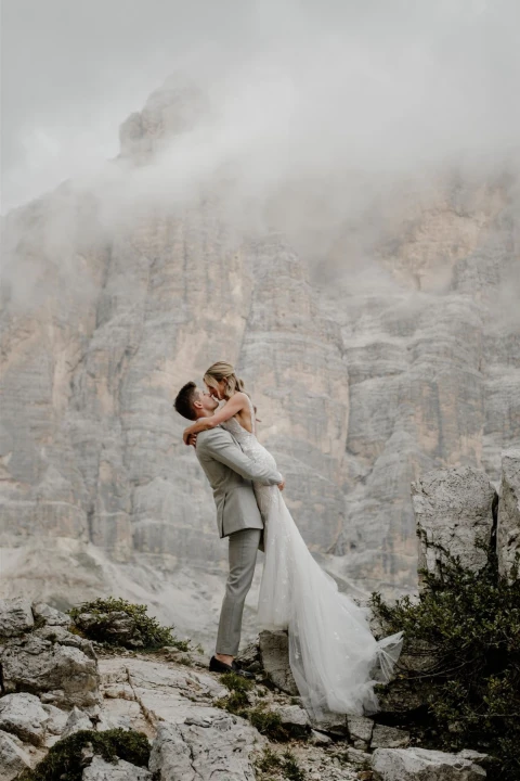 A Chalet Elopement for Missy and Benton