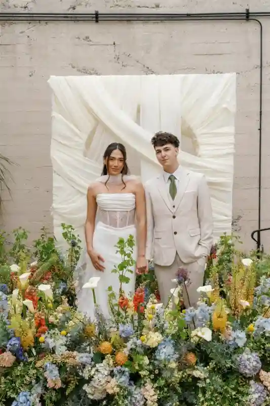 A Sculptural Editorial for Elena and Julian