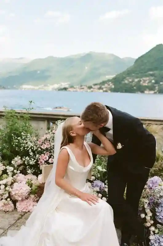 A Waterfront Wedding for Molly  and Miles 