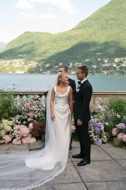 A Waterfront Wedding for Molly  and Miles 