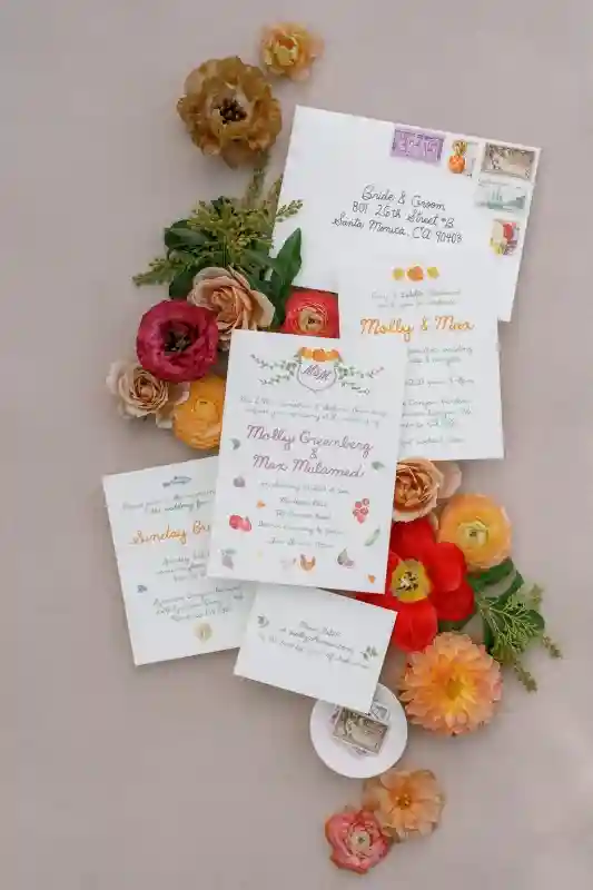 A Colorful Wedding for Molly and Max
