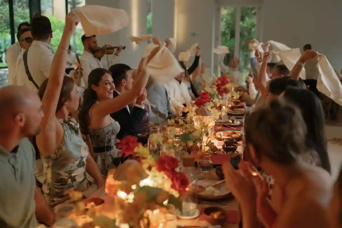 A Vibrant Welcome Party for Molly  and Miles 