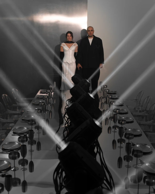 A Wedding Forged in Light and Steel