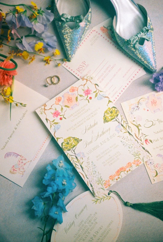 A Colorful Wedding for Natasha and Paul