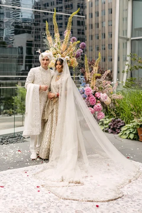 A Colorful Wedding for Natasha and Paul