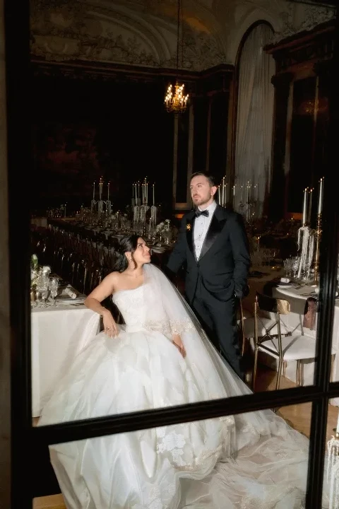 A Glam Wedding for Nathalie and Randall