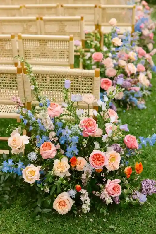 A Colorful Wedding for Nic and Jon
