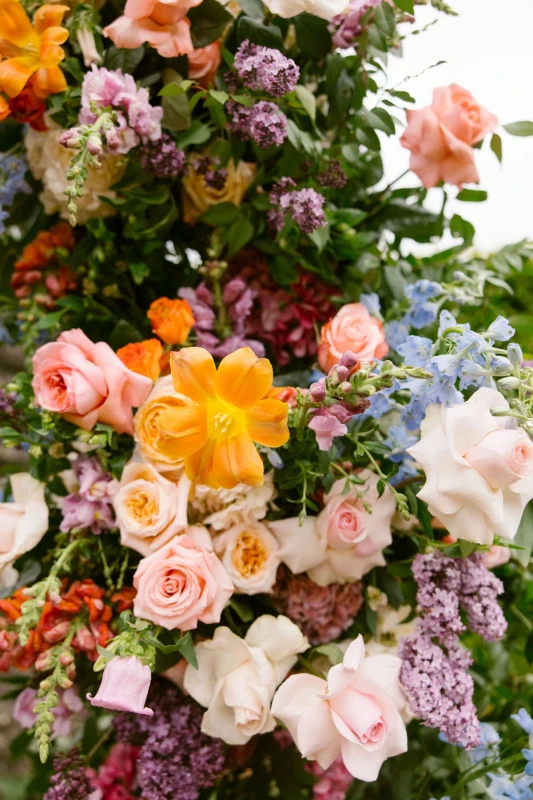 A Colorful Wedding for Nic and Jon