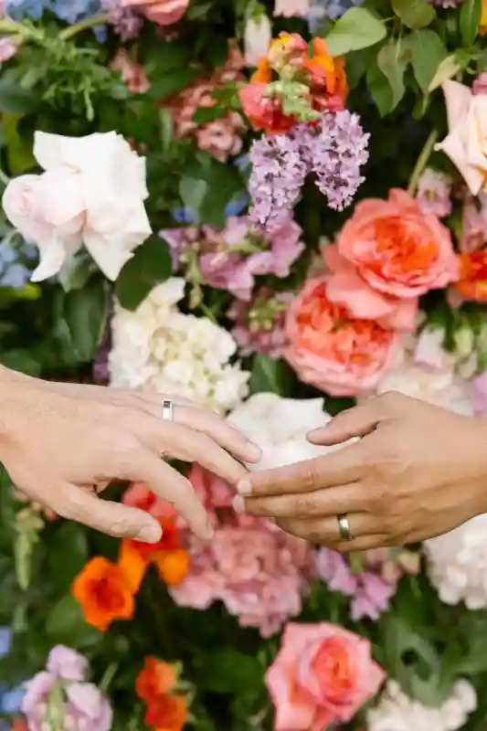 A Colorful Wedding for Nic and Jon