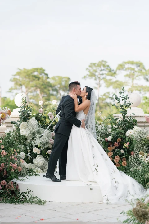 A Garden Wedding for Nicole and Brandon