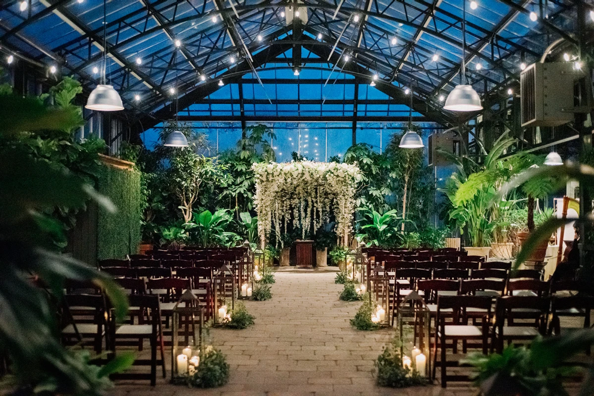 An Indoor Wedding for Nicole and Brian