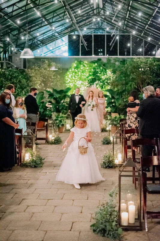 An Indoor Wedding for Nicole and Brian