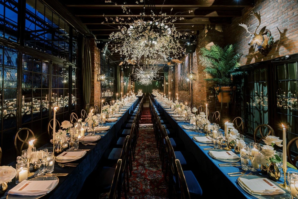 An Indoor Wedding for Nicole and William