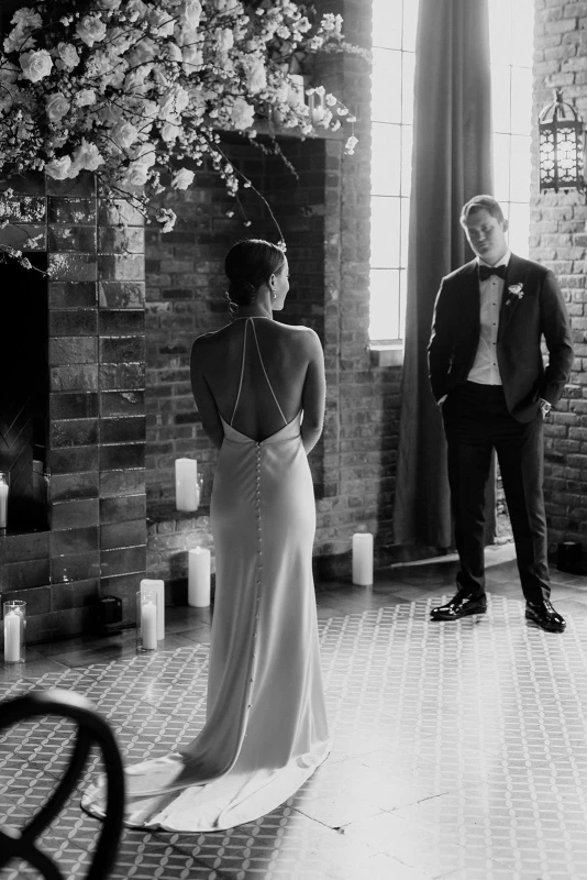 An Indoor Wedding for Nicole and William