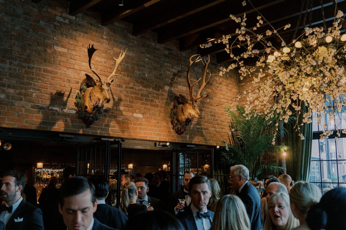 An Indoor Wedding for Nicole and William