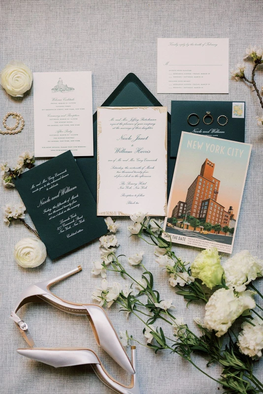 An Indoor Wedding for Nicole and William