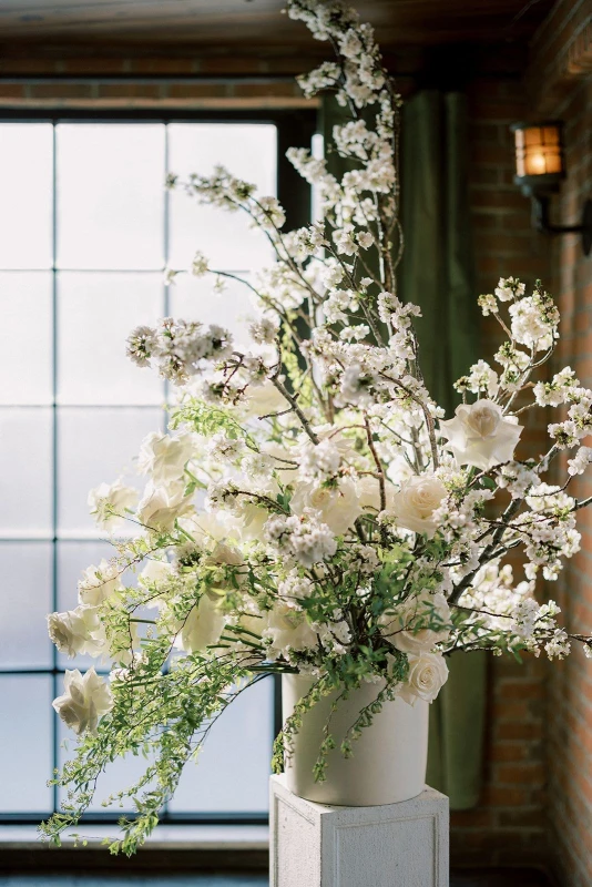 An Indoor Wedding for Nicole and William