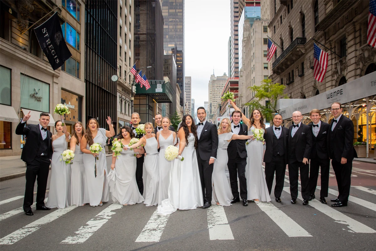 A Glam Wedding for Nina and Anthony