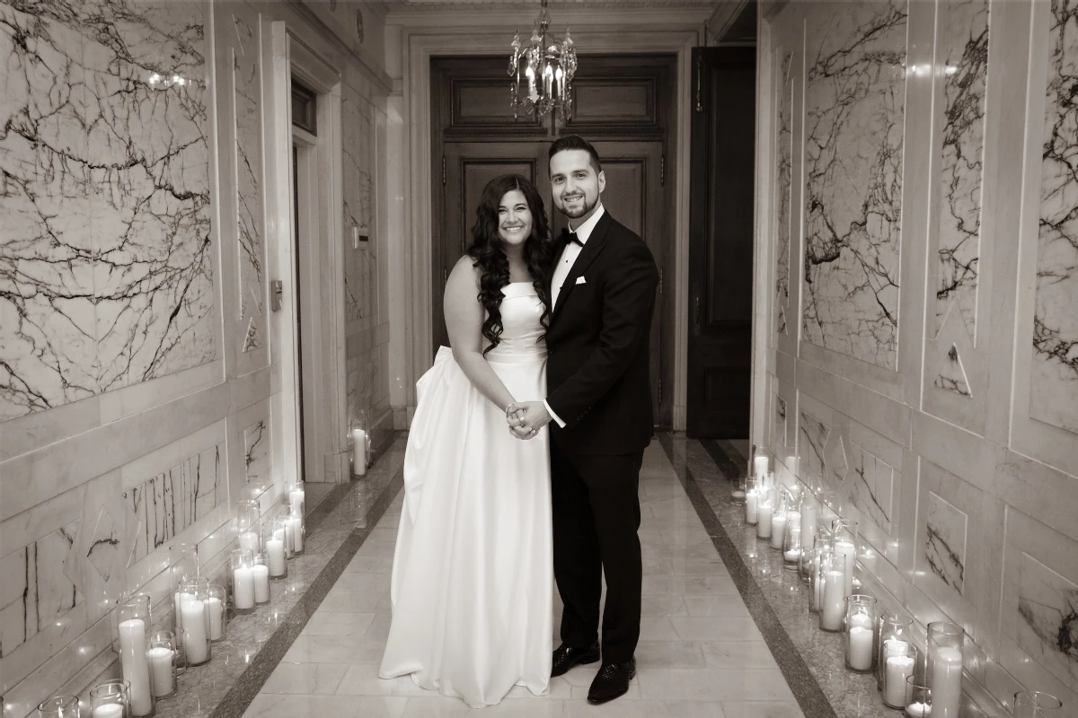 A Glam Wedding for Nina and Anthony