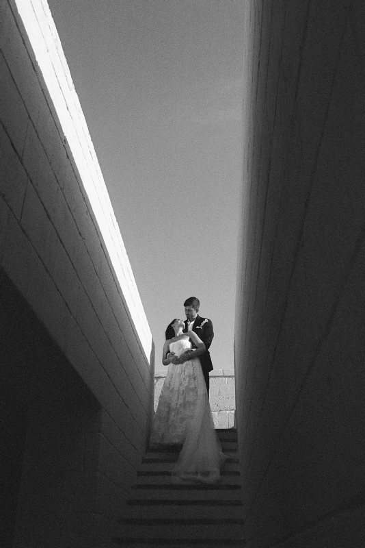 An Architectural Mediterranean Wedding with Fabric-Draped Florals