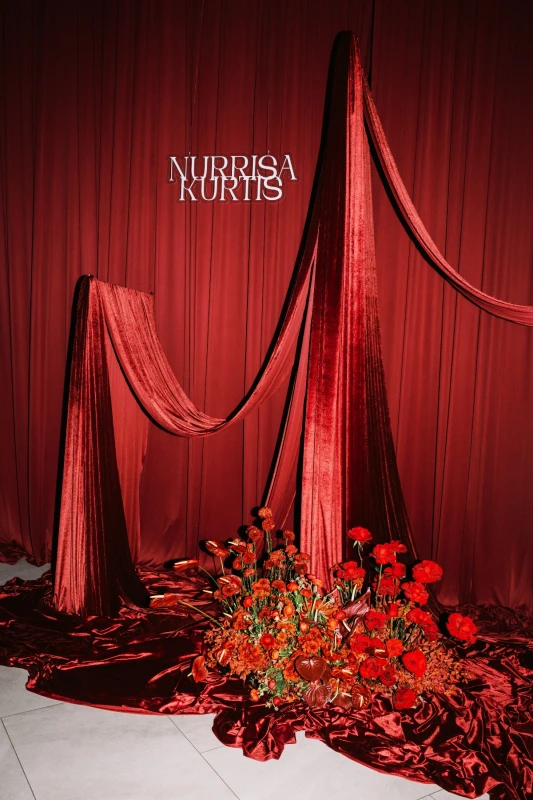 A Dramatic Wedding for Nurrisa and Kurtis