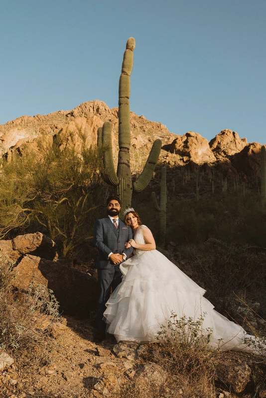 A Desert Wedding for Paola and Niven