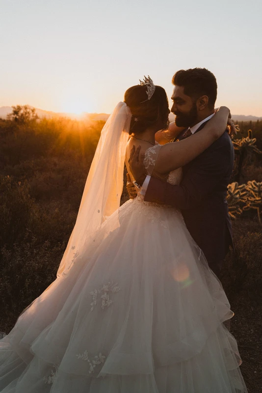 A Desert Wedding for Paola and Niven