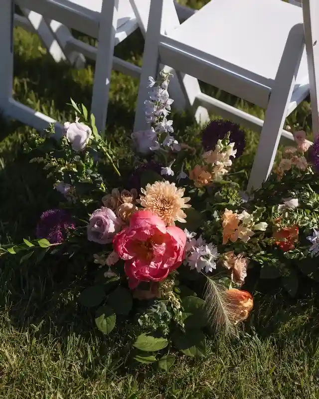 A Colorful Wedding for Piper and Jake