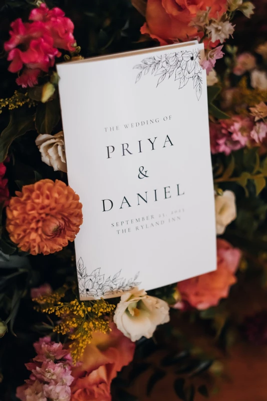 A Colorful Wedding for Priya and Dan