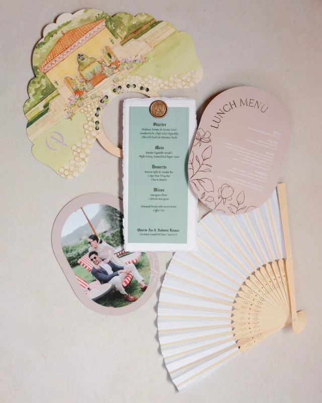 A Colorful Wedding for Queris and Ashwin